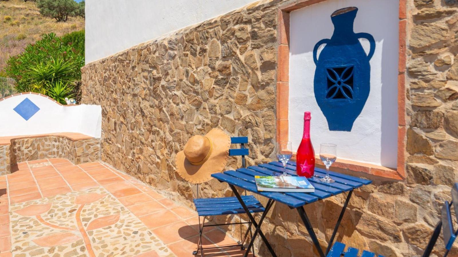 Cortijo El Mirador Frigiliana By Ruralidays Villa Luaran gambar
