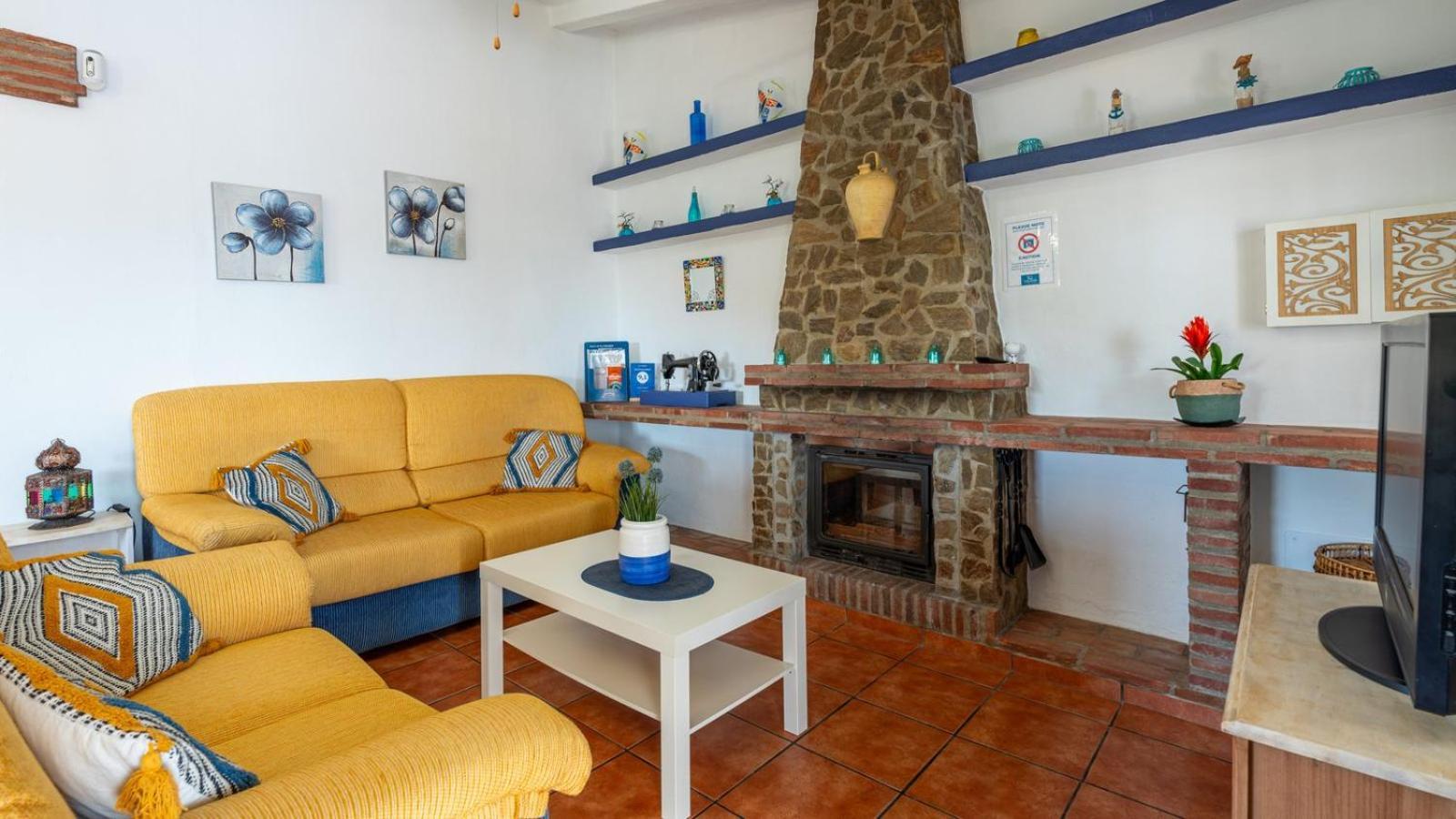 Cortijo El Mirador Frigiliana By Ruralidays Villa Luaran gambar